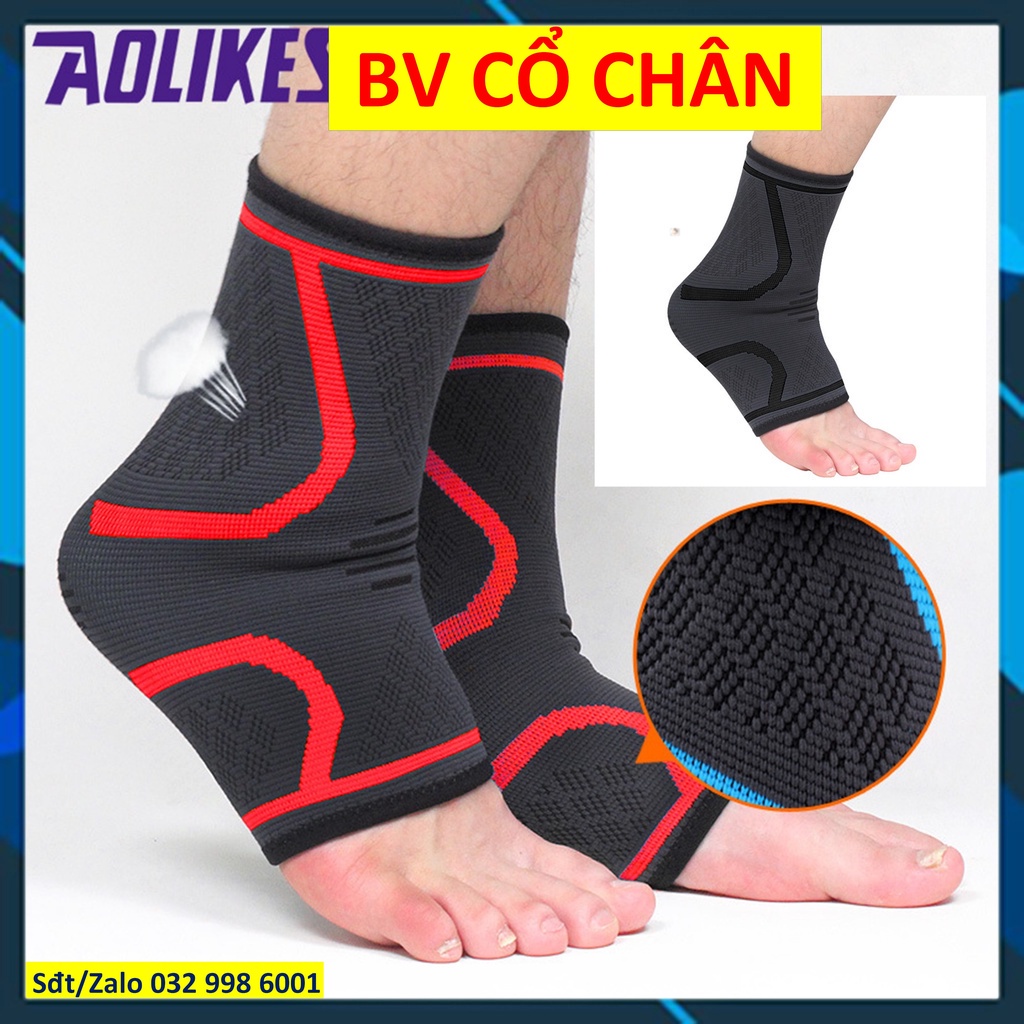 Băng mắt cá chân 7130 4546 Bảo vệ cổ chân 7132 Tất hở gót 7326 7226 Băng cổ chân thể thao Aolikes 7128 7529 1527 ddcg