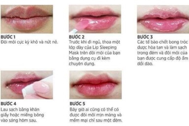 Mặt nạ ngủ môi Laneige Special care lip sleeping mask / Ủ môi