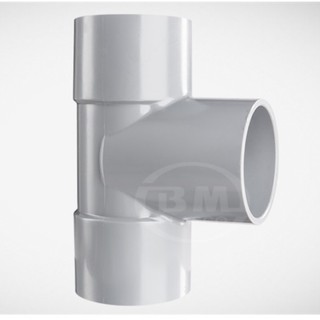 Tê 27 trơn nhựa PVC Bình Minh dùng phân nhánh hệ thống tưới tự động.