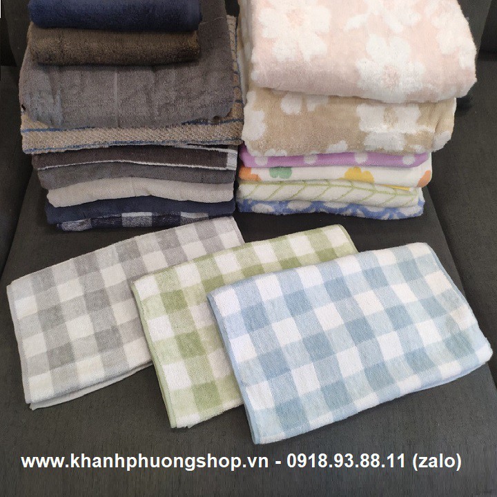 Khăn tắm cotton - khăn tắm cotton