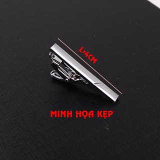 Kẹp cà vạt nam bản nhỏ ( 4cm)