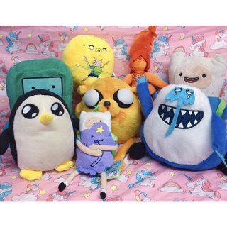 Combo Gấu Bông Các Nhân vật hoạt hình Adventure Time - Giờ Phiêu Lưu - Gấu Bông Fin - Jack - Bmo - ice king