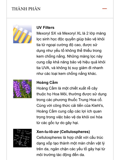 Kem chống nắng Kiehl’s sample 3ml | BigBuy360 - bigbuy360.vn