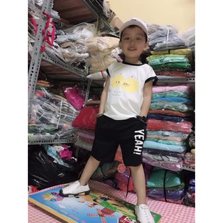 Bộ thun yeah bé trai 8-25kg