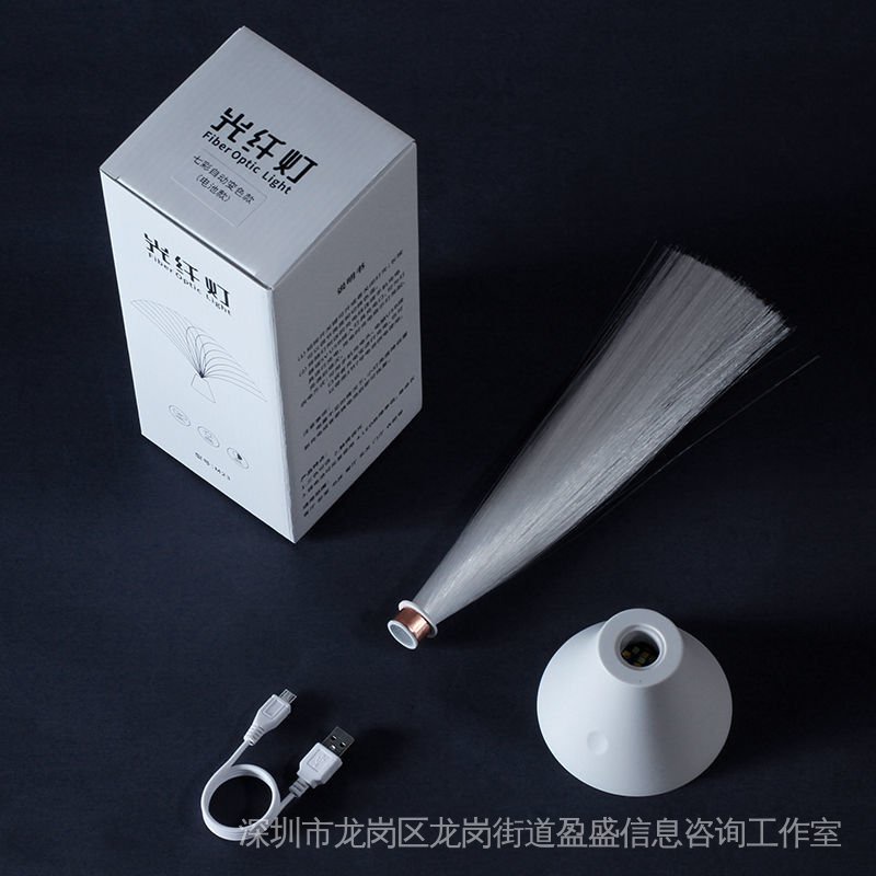 Đèn Ngủ led Sợi Quang Nhiều Màu Độc Đáo Trang Trí Phòng Ngủ/ Phòng Ngủ Cho Bé Gái