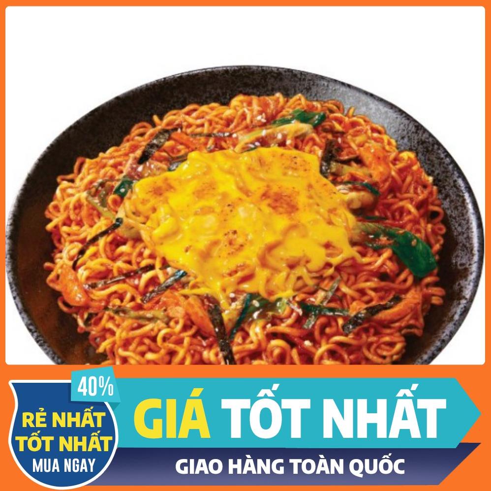 [HCM] Thùng 30 gói mì trộn NISSIN Chuẩn Vị Hàn Quốc 4 Hương Vị