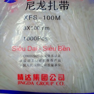 DÂY THÍT NHỰA 3x100 MM CHẤT LƯỢNG CAO