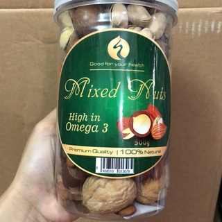 Mixed Nuts 6 loại hạt chưa tách vỏ