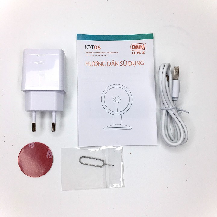 Camera IP Wifi Global IOT-06 2.0Mp Full HD 1080p, Có Báo Động