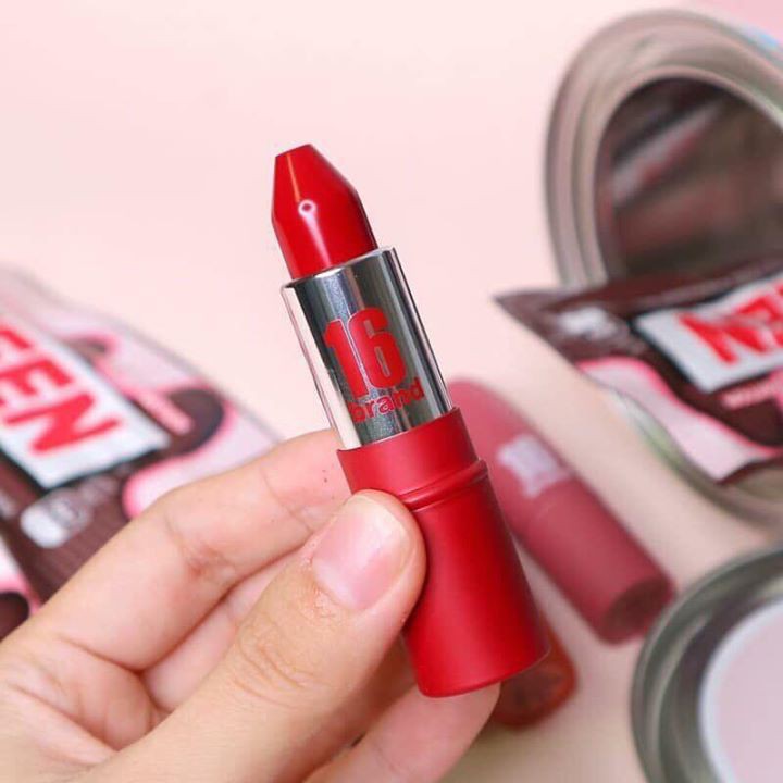 [GIÁ GỐC] 💄💄SON THỎI LÌ 16 BRAND Taste Chu Special EditionTaste Chu Edition