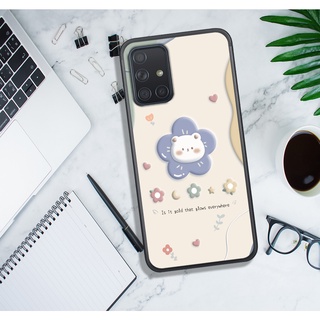 Ốp lưng samsung a31 - a51 - a71 - m51, in hình gấu&thỏ siêu cute và đẹp.