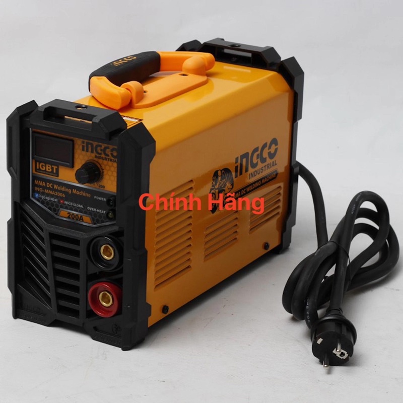 INGCO Máy hàn điện tử 200A ING-MMA2006  (Cam kết Chính Hãng 100%)