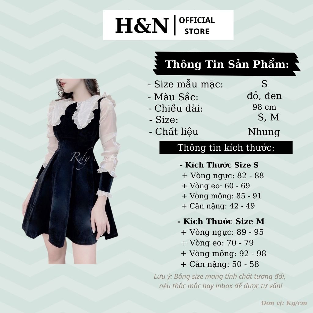 Váy nữ Thiết Kế xòe ngắn phối tơ dài tay, đầm nhung dự tiệc sang chảnh HN clothing V24 | BigBuy360 - bigbuy360.vn