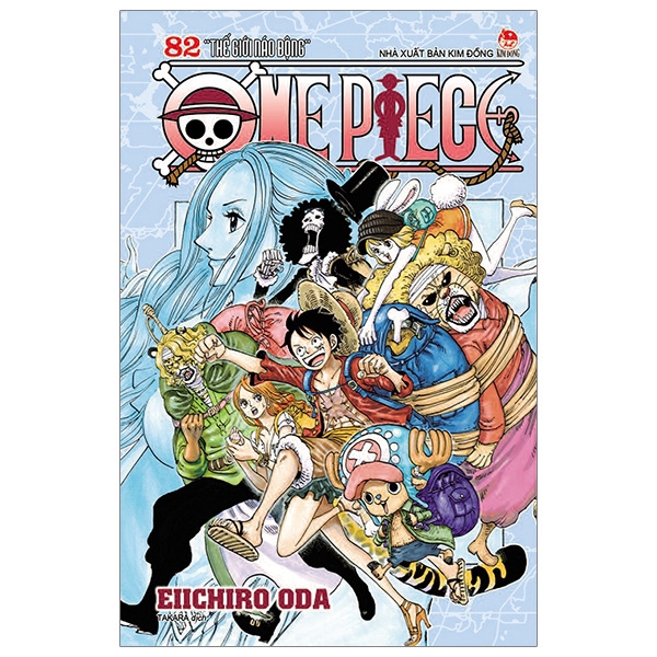 Sách - One Piece Tập 82: Thế Giới Xao Động (Tái Bản 2019)