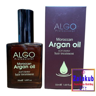 ✅✅Tinh Dầu Dưỡng Phục Hồi Tóc Hư Tổn Algo Argan Oil 50ml