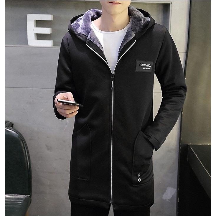 Áo khoác nỉ nam lót lông AN07 | BigBuy360 - bigbuy360.vn
