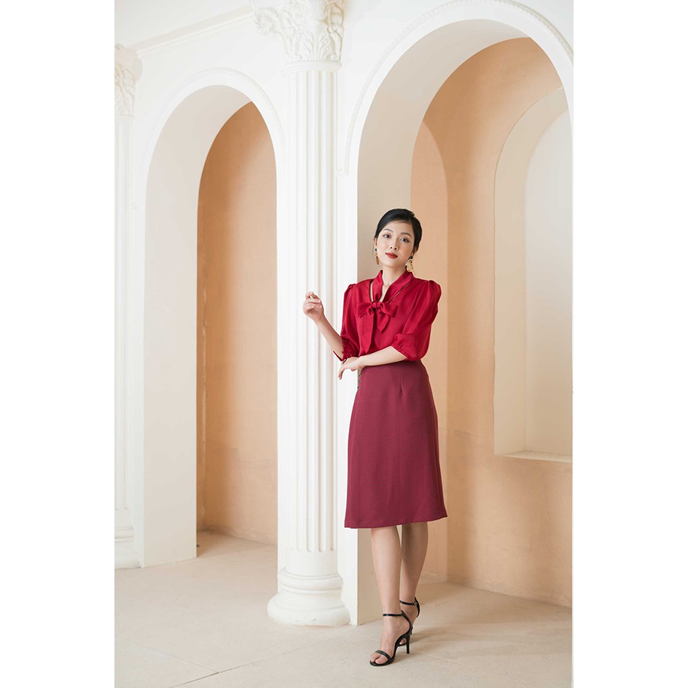 Áo sơ mi lụa nữ, cổ buộc dây nhiều kiểu, lụa Hàn Quốc cao cấp mềm mịn - A01 - wfstudios | BigBuy360 - bigbuy360.vn