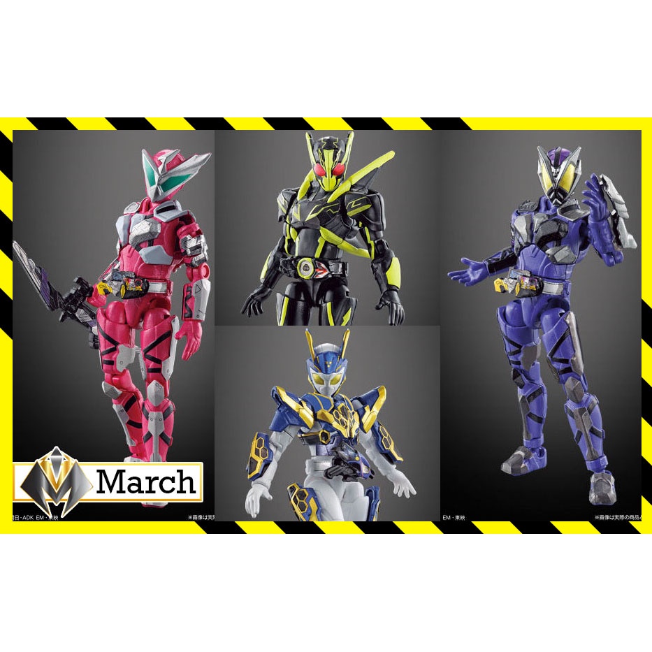 Mô hình SODO Kamen Rider Zero One Shining Hopper, Jin Falcon, Horobi Scorpion, Valkyrie