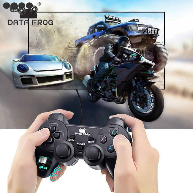 RNG Wired Usb Pc Game Controller Gamepad For Pc Windows Computer Laptop Black Game Joystick