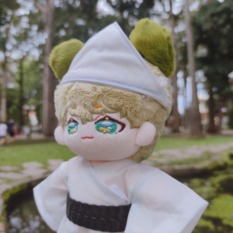 Full Set Outfit Yukata Kimono Ma Nhật Bản Ghost Japan Halloween Doll 20cm