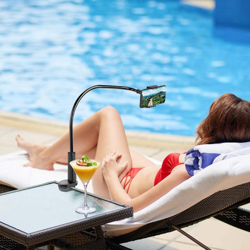 Giá Đỡ Kẹp Điện Thoại Cổ Ngỗng Đa Năng Có Thể Điều Chỉnh