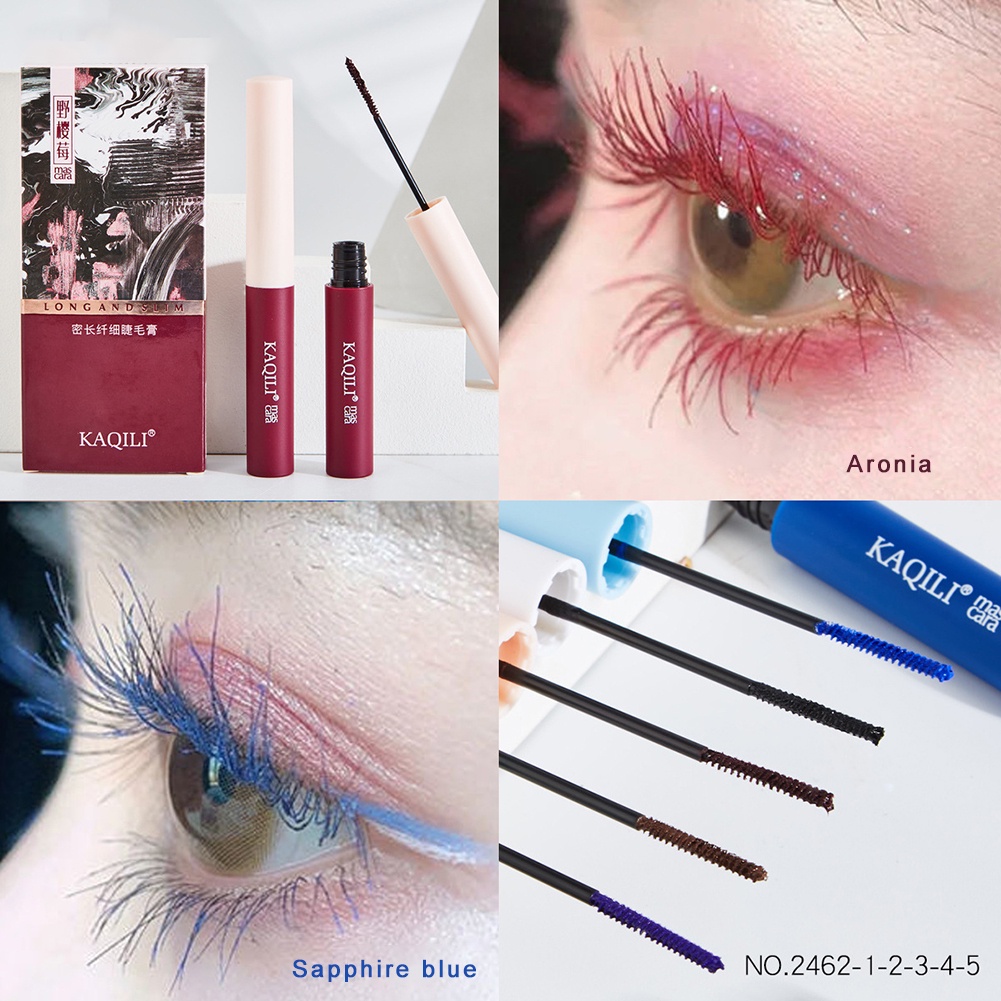Mascara kháng nước không lem nhòe chuốt mi cong vút và dày hơn với màu sắc tươi tắn thương hiệu Kaqi Li MK
 | BigBuy360 - bigbuy360.vn