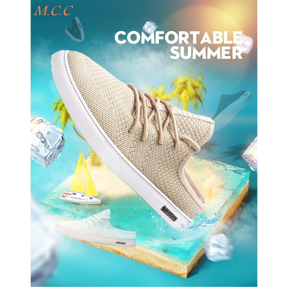 Giày vải mỏng thoáng khí bằng vải bạt kiểu Hàn cho nam | BigBuy360 - bigbuy360.vn