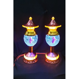 BỘ 2 CÁI ĐÈN BÀN THỜ LED ĐỔI MÀU