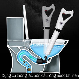 Phát Minh Mới Nhất - Súng Thông Tắc Bồn Cầu