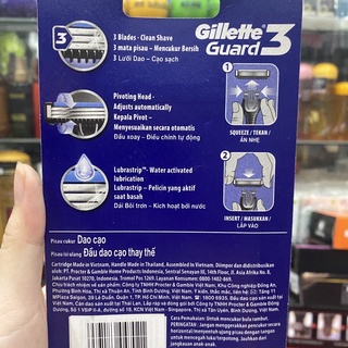 Dao cạo râu Gillette Guard 3