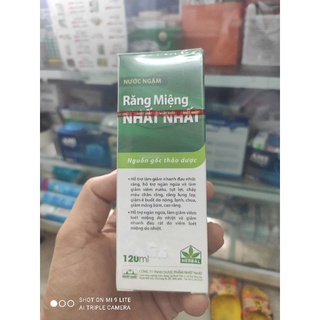 Nước Ngậm Răng Miệng Nhất Nhất 120ml