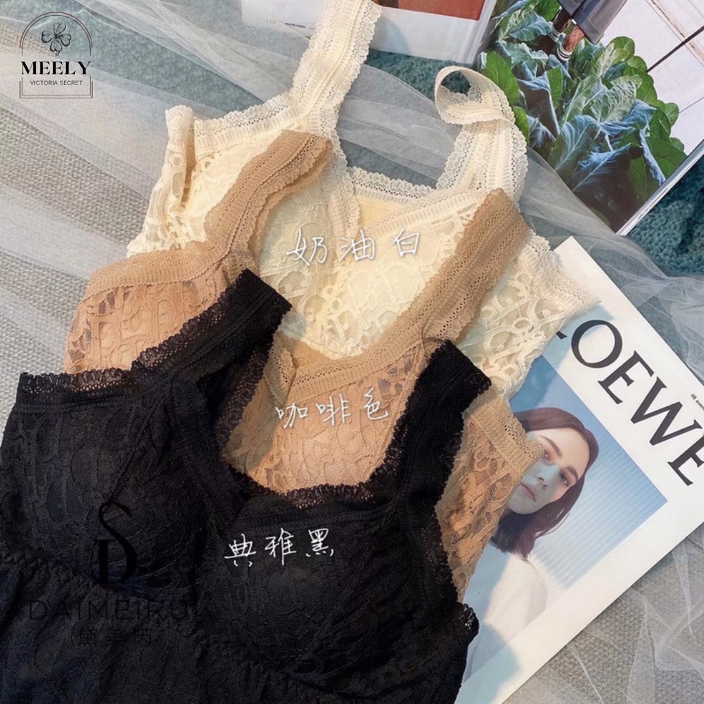 Áo Bra Lót Lông Dáng Dài Xuất Hàn Nữ, Áo Mặc Trong Vest Siêu Sexy, Áo 2 Dây Có Đệm Mút Nâng Ngực Freesize 45-60kg | BigBuy360 - bigbuy360.vn