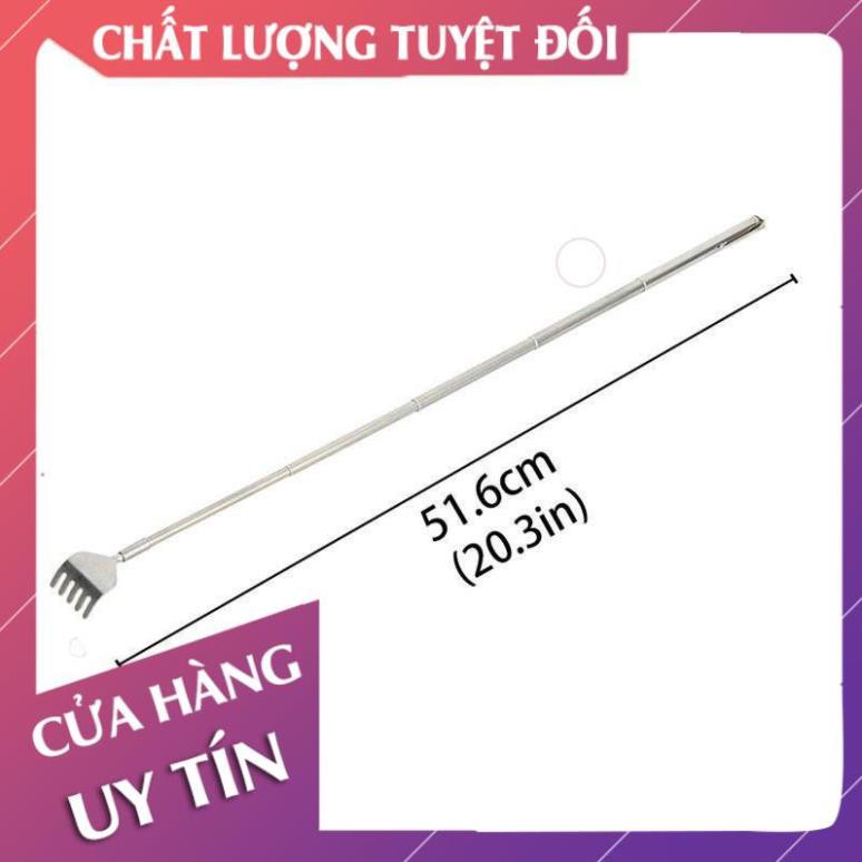 [Hàng loại 1] Gậy gãi lưng mini co giãn, cây gậy gãi ngứa inox chiều dài điều chỉnh linh hoạt  - Lan Chi Mart