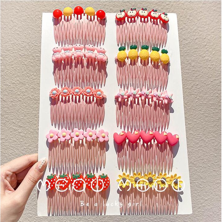 Lược Chải Tóc Kiểu Dáng Hoạt Hình Phong Cách Hàn Quốc Dành Cho Trẻ Em