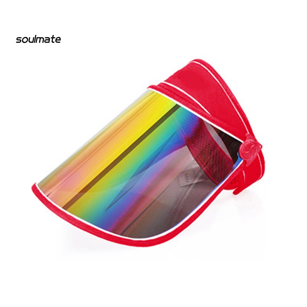 Mũ Lưỡi Trai Có Gương Bảo Vệ Chống Tia UV Khi Chơi Thể Thao Ngoài Trời