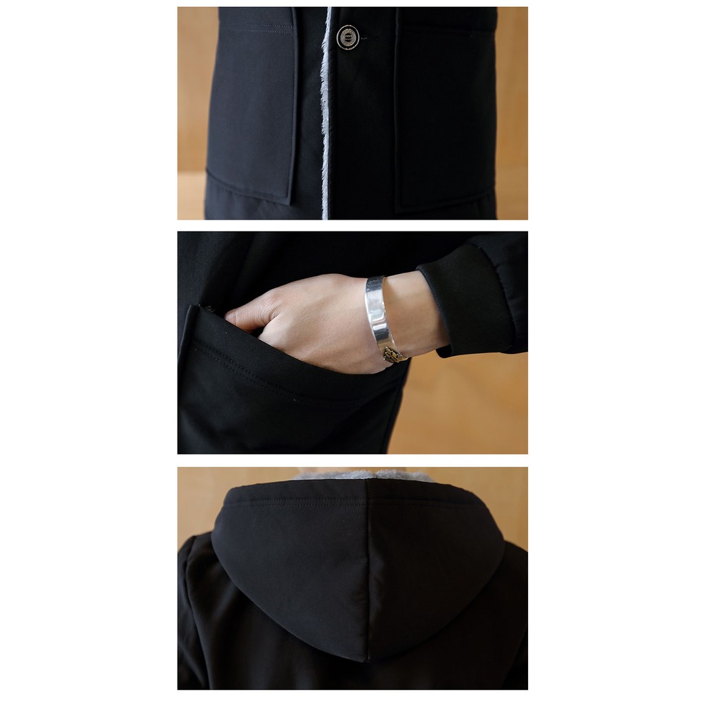 Áo nỉ nam lót lông dày AN06 | BigBuy360 - bigbuy360.vn