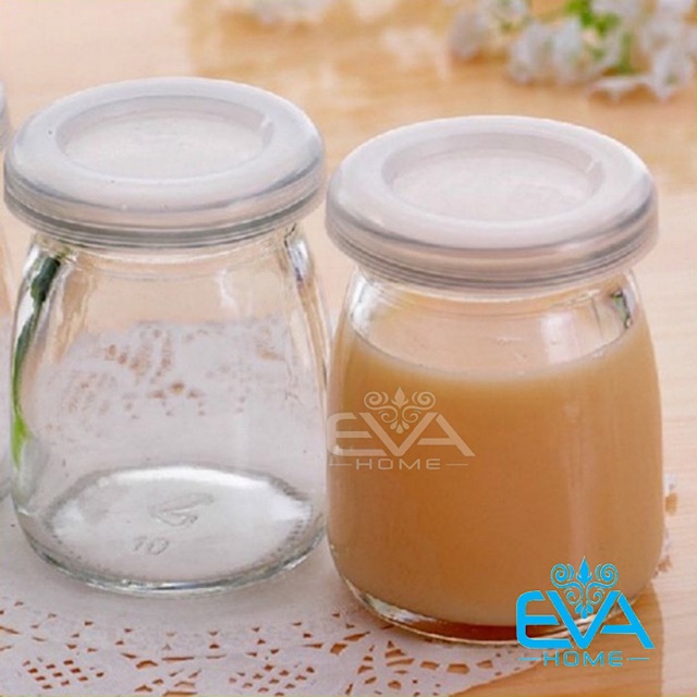 Bộ 6 Hũ Thuỷ Tinh Đựng Sữa Chua 100 Ml | BigBuy360 - bigbuy360.vn