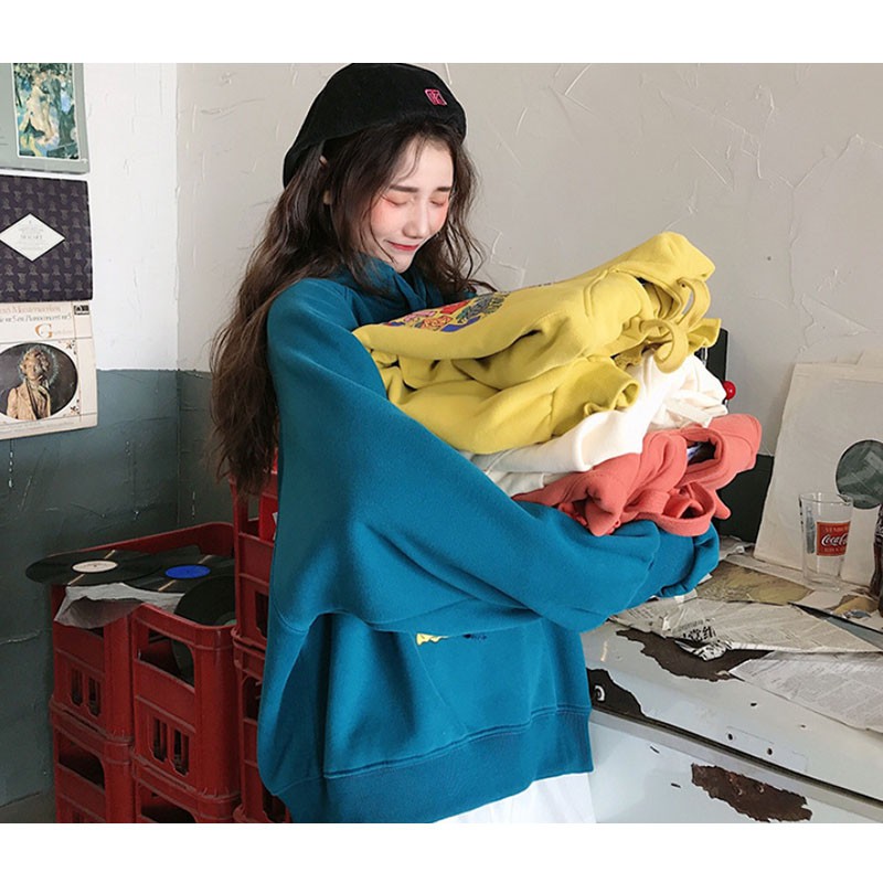 Áo Hoodie In Họa Tiết Graffiti Cá Tính Dành Cho Nữ | BigBuy360 - bigbuy360.vn