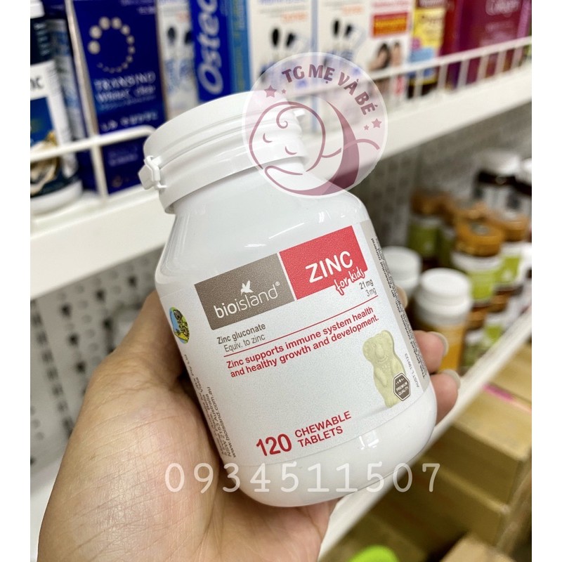 Kẽm Zinc bioisland cho bé