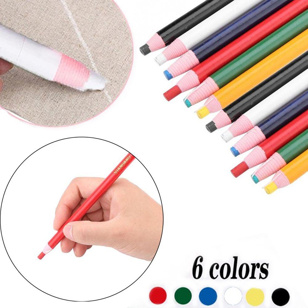 MELODG Bộ 12 Bút Lông Màu Đánh Dấu Cắt Không Cần Khoan Lỗ Có Thể Xóa Được