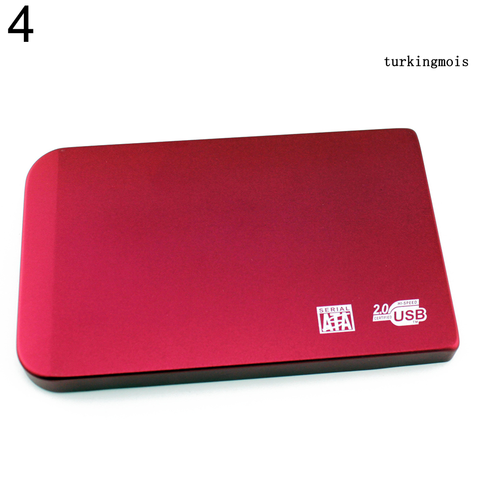 Hộp Đựng Ổ Cứng Ngoài Usb 2.0 Siêu Mỏng Cho 2.5 Inch Sata Hdd Ssd | BigBuy360 - bigbuy360.vn