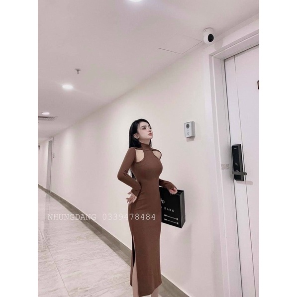 ĐẦM BODY DÀI KHOÉT NGỰC