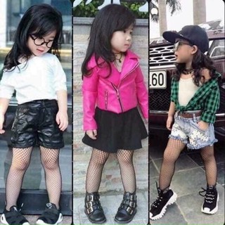 Quần tất lưới bé gái