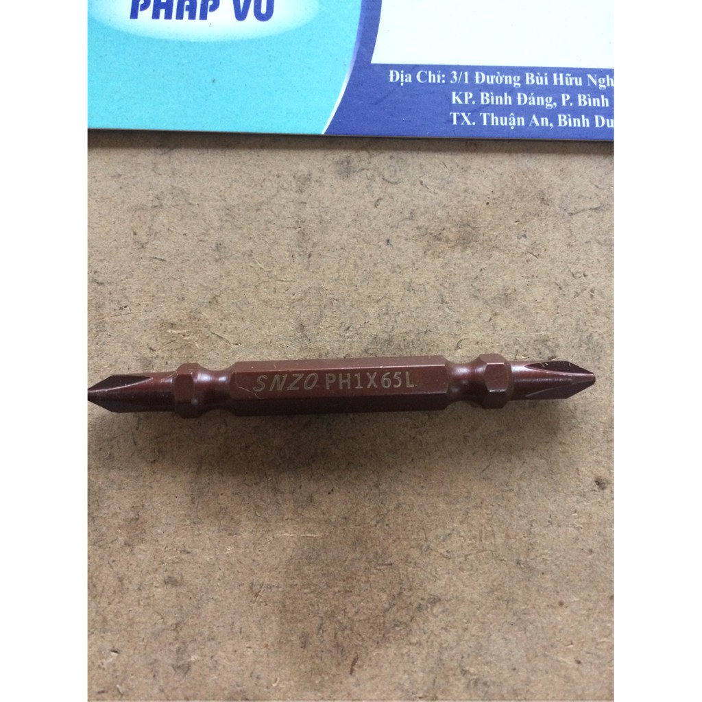 Đầu vít 3 ke PH1 bắt vít đầu nhỏ 1 hộp/10 cái - ngành gỗ