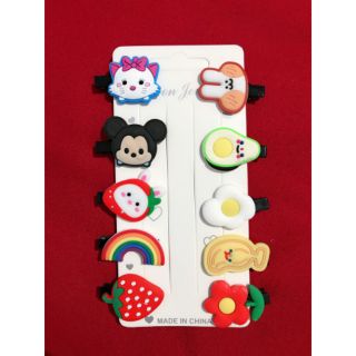 Sét 10 kẹp tóc dễ thương cho bé