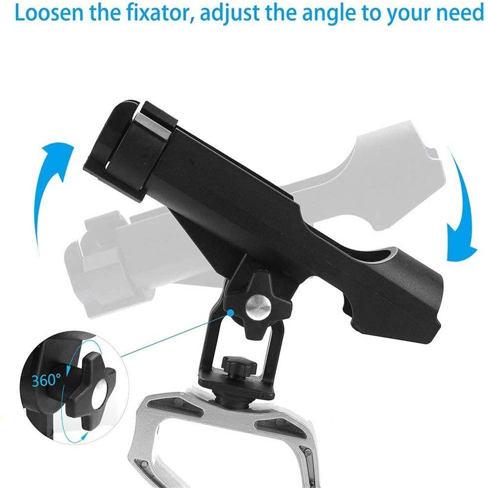 Giá Đỡ Cần Câu Cá Bằng Thép Không Gỉ Xoay 360 Độ