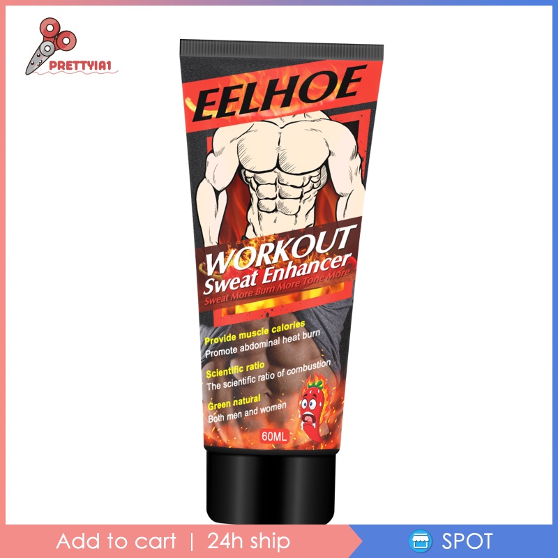 [Hàng mới về] Kem đốt cháy mỡ thừa mát xa giảm căng cơ 60ml cho nam
