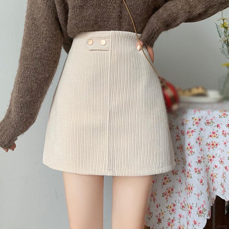 Chân Váy Chữ A Lưng Cao Phong Cách Hàn Quốc Cho Nữ | BigBuy360 - bigbuy360.vn