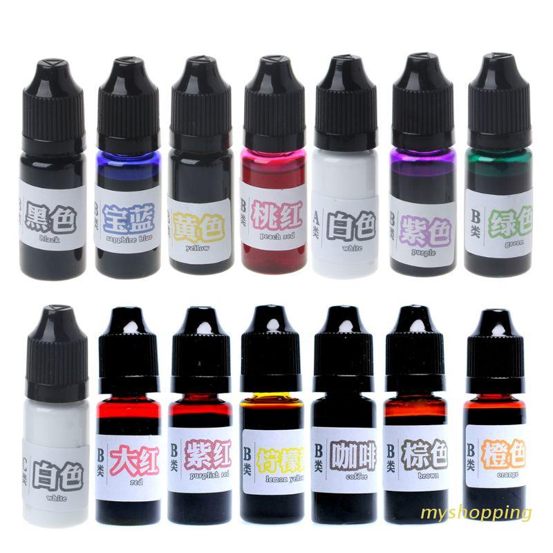 Mực nhuộm màu 10ml dùng làm trang sức