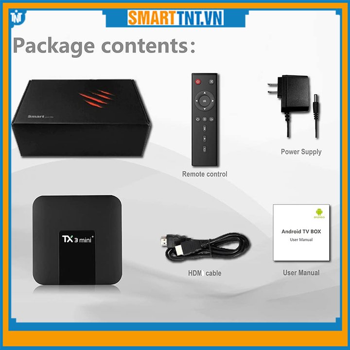 Android TV Box TX3 mini Plus 2022 chip AMLOGIC S905W2 RAM 2GB ANDROID 11 cao cấp